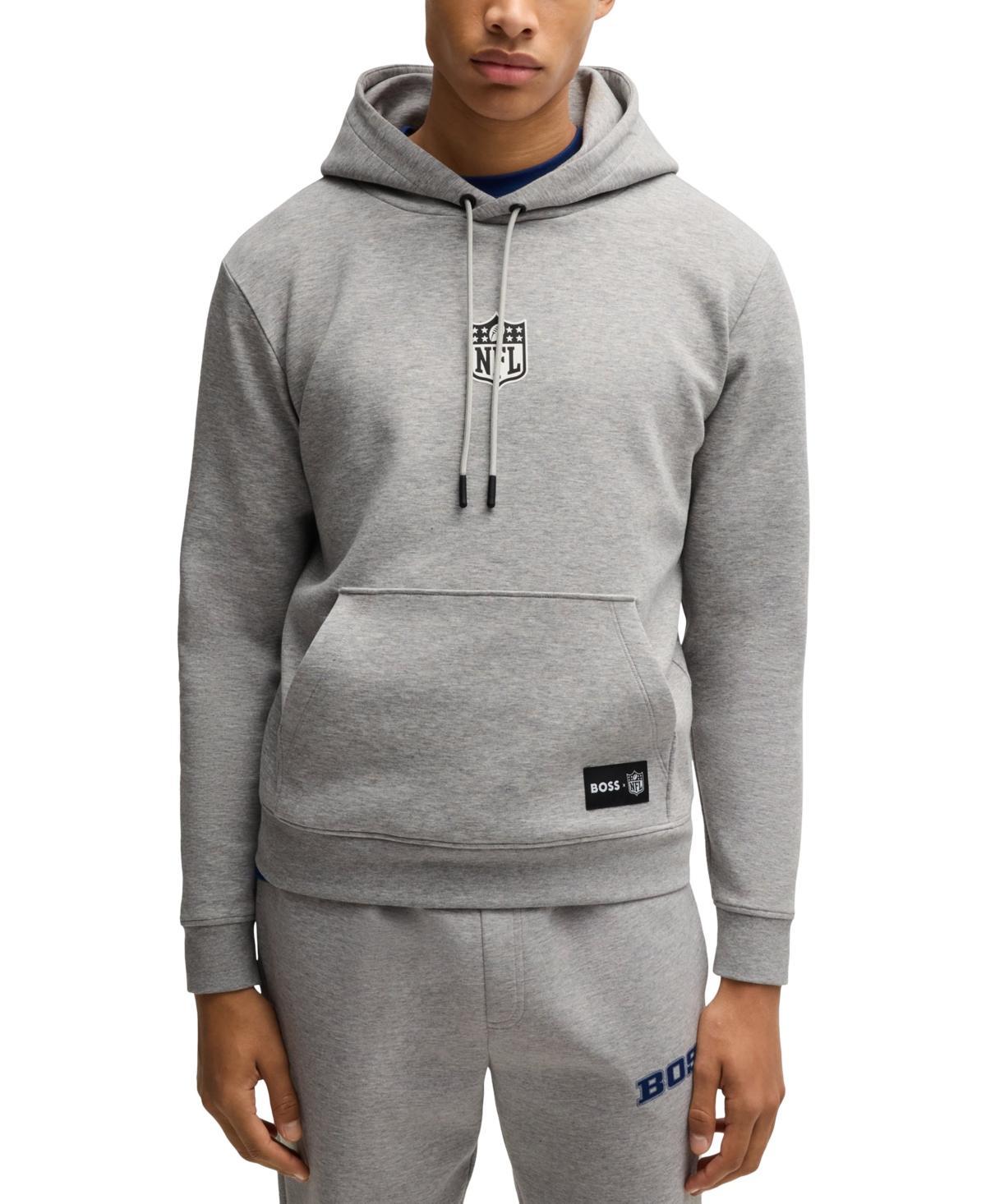 Mens BOSS x NFL Interlock Hoodie with Special Branding Product Image