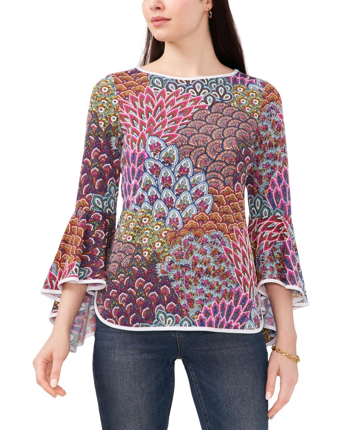 Sam & Jess Womens Bell-Sleeve Top Product Image