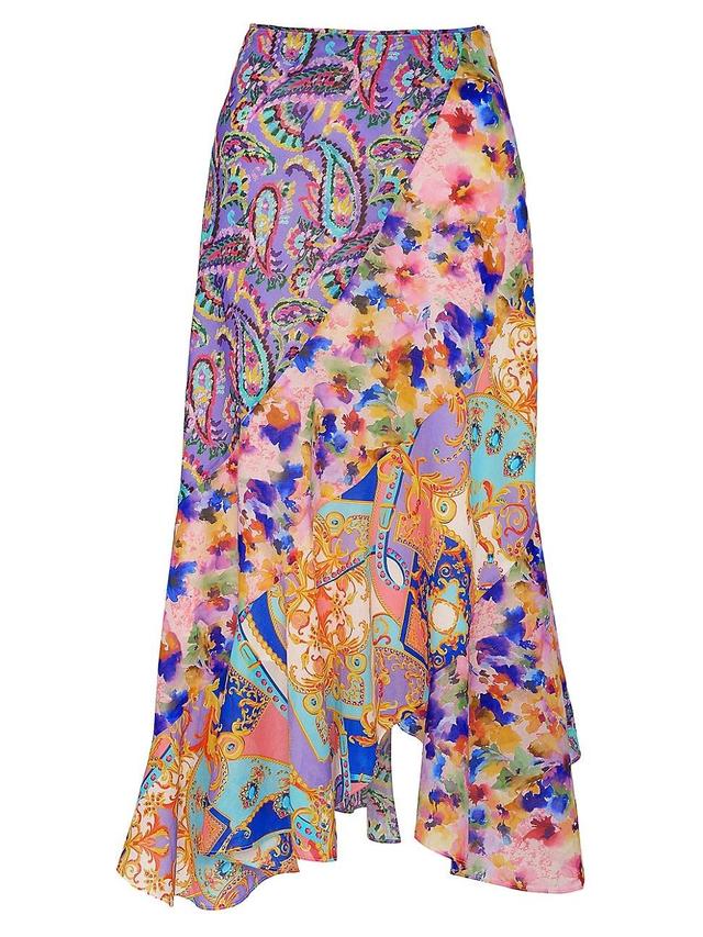 Womens Riley Paisley Maxi Skirt Product Image