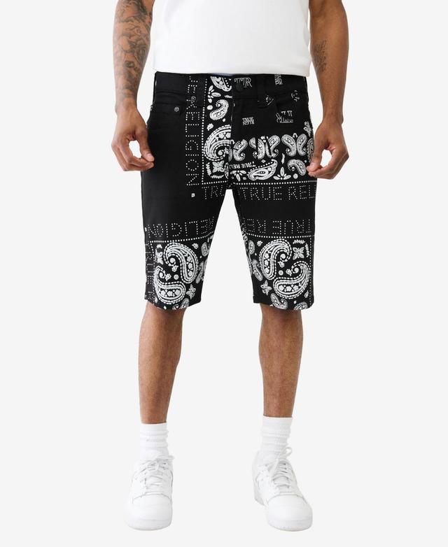 True Religion Mens Ricky Bandana Straight Shorts Product Image