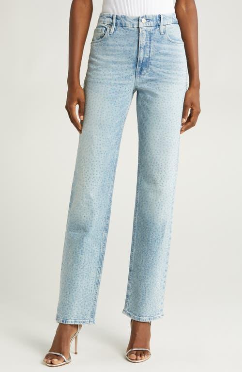 Womens Good Icon Straight Jeans | Indigo, Size 8 | Good American by Khlo Kardashian Product Image