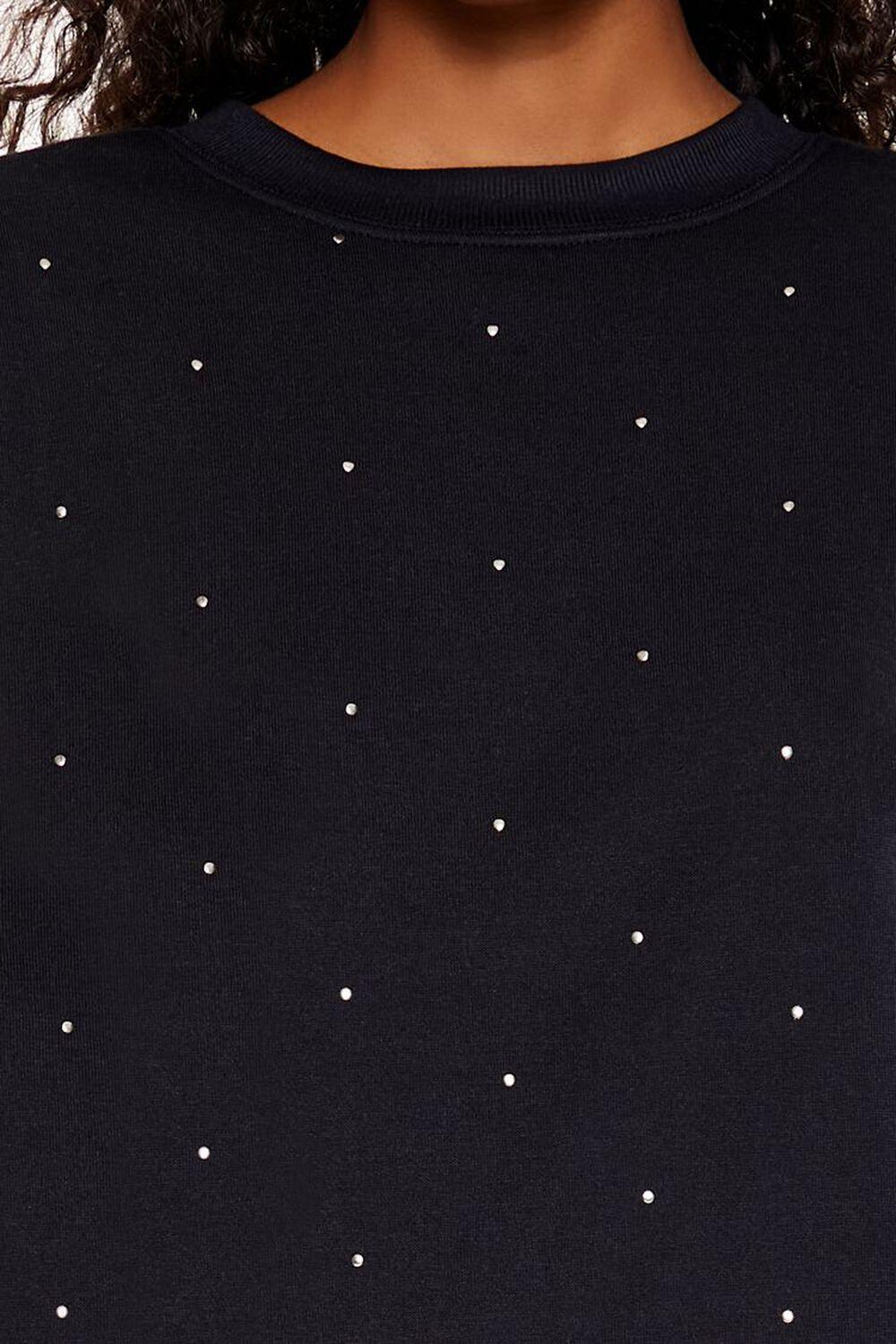 Studded Fleece Pullover | Forever 21 Product Image