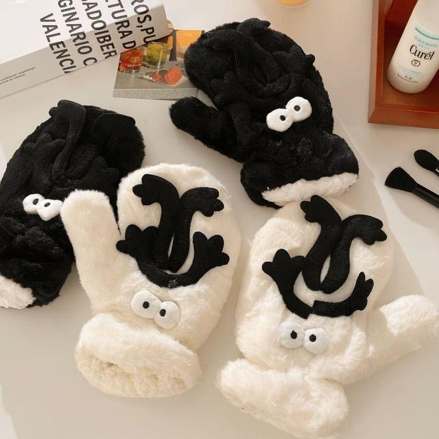 Monster Chenille Mittens Product Image