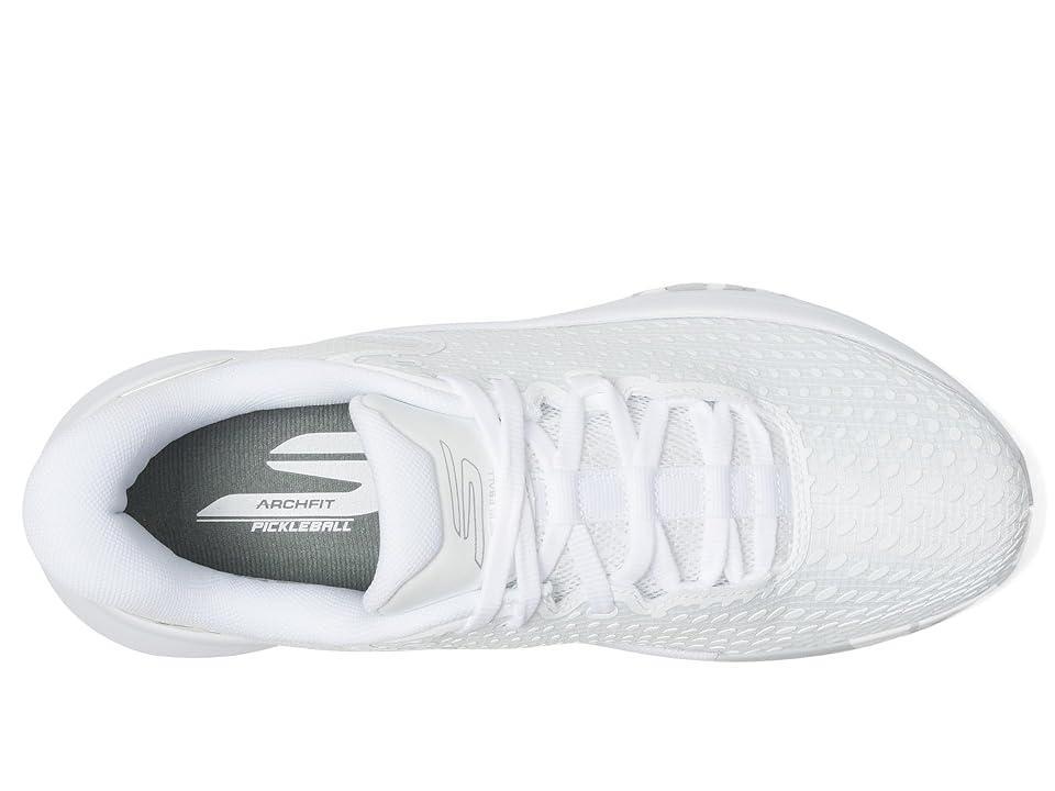 SKECHERS Viper Court Elite Hands Free Slip-Ins Silver) Men's Shoes Product Image