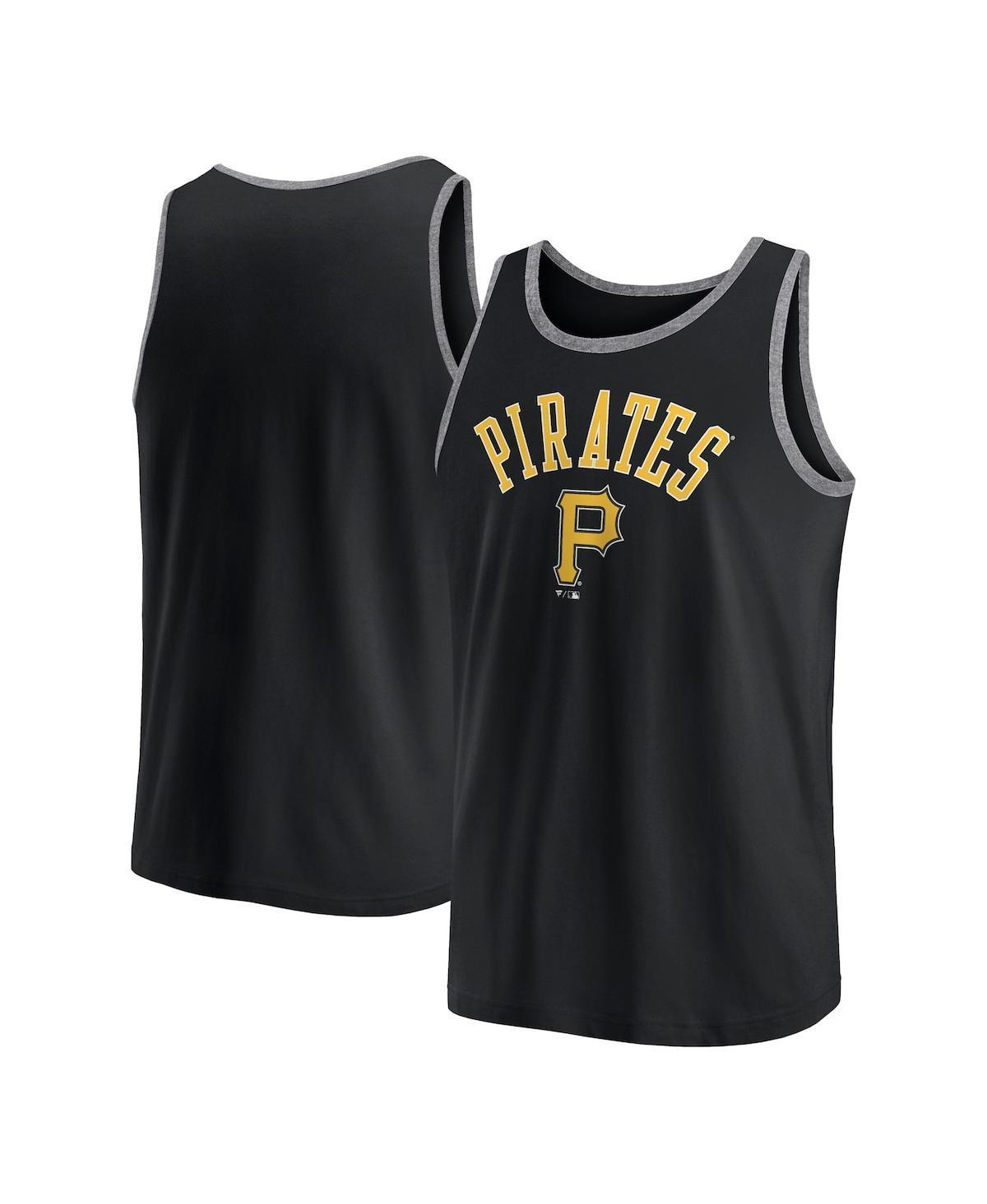 Fanatics Mens Black Pittsburgh Pirates Bet Tank Top - Black Product Image