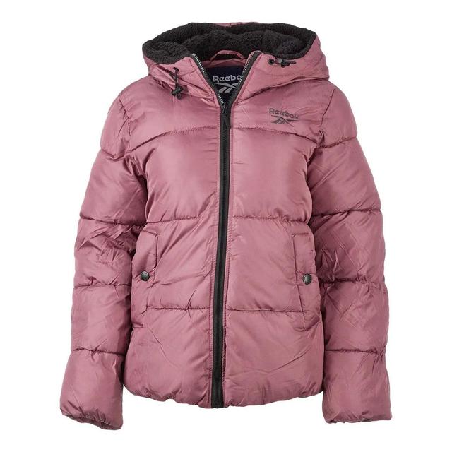 Reebok Women's Sherpa Hood Puffer Jacket Product Image