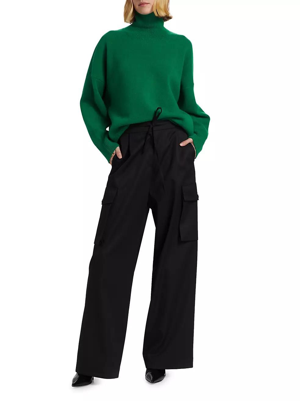 Womens Tailored Cargo Trousers Product Image