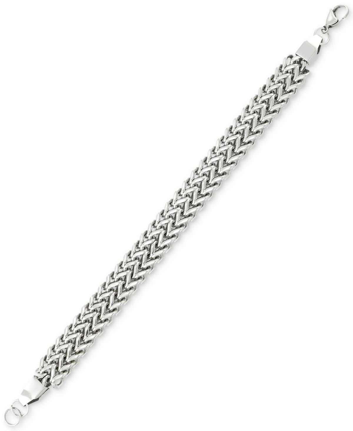 Legacy for Men by Simone I. Smith Mesh Link Bracelet in Stainless Steel Product Image