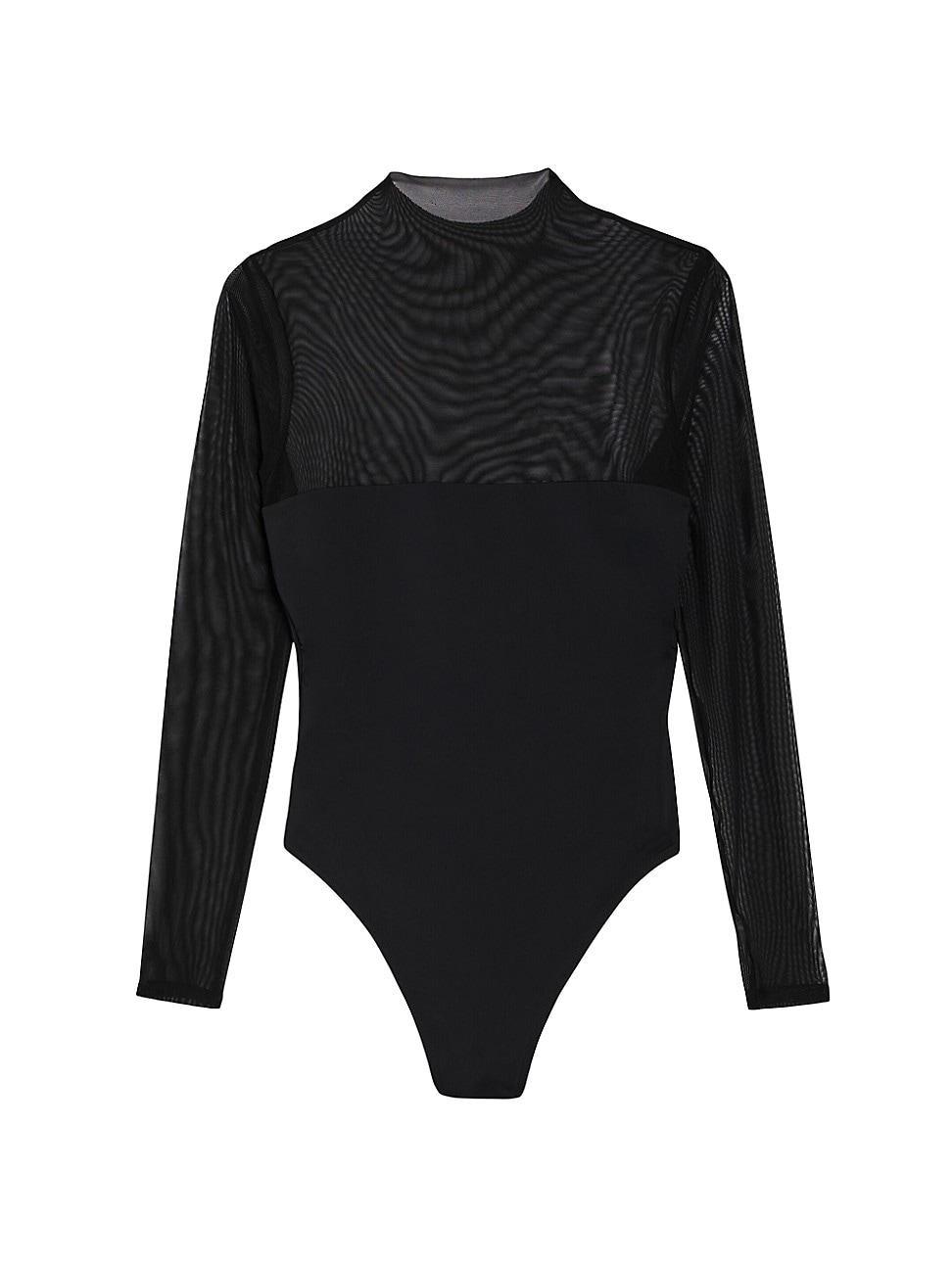 Womens Brandi Mesh Bodysuit Product Image