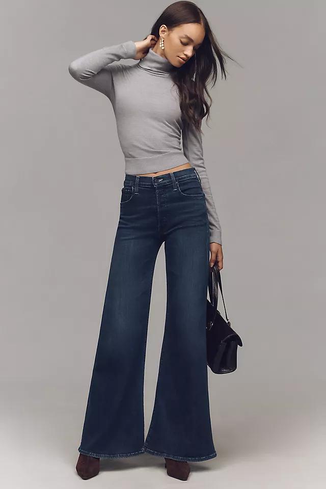 MOTHER The Tomcat Roller Sneak High-Rise Wide-Leg Jeans Product Image