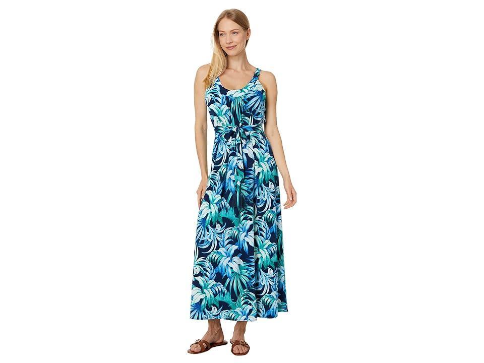 Tommy Bahama Legendary Leaves Maxi Dress (Island ) Women's Dress Product Image