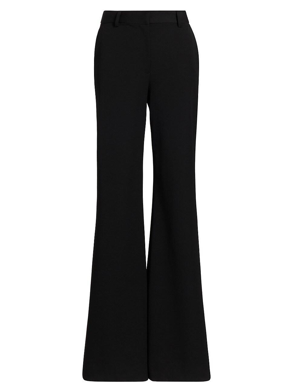 Womens Pilar Mid-Rise Flare Trousers Product Image