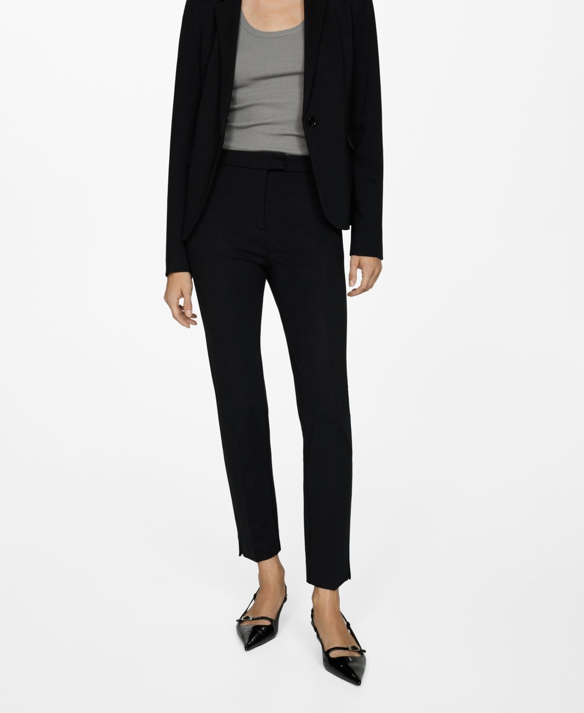 Mango Womens Pleated Suit Pants product image