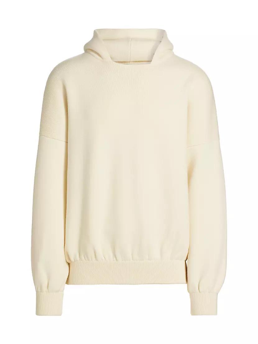 Embroidered Wool Hoodie Product Image