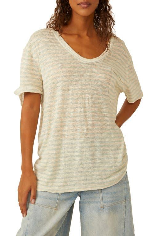 Free People Care Fp All I Need Tee Yd (Grapefruit Seltzer) Women's Clothing Product Image