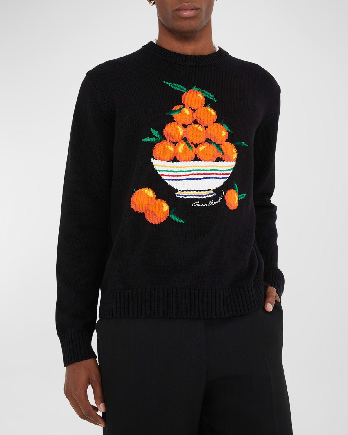 Mens Pyramide DOranges Intarsia Sweater Product Image