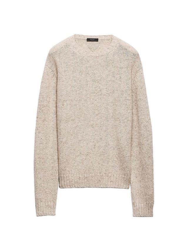 Mens Cashmere Crew-Neck Sweater Product Image