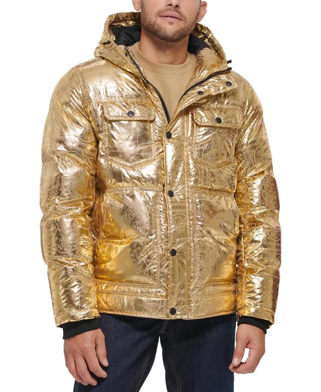 Levis Mens New Fashion Quilted Hooded Puffer Jacket, Created for Macys Product Image