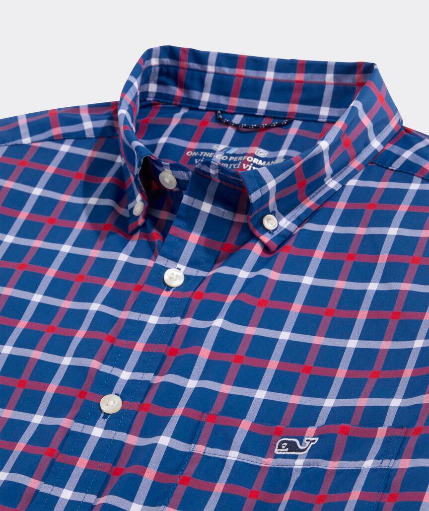 On-The-Go Nylon Check Shirt Product Image