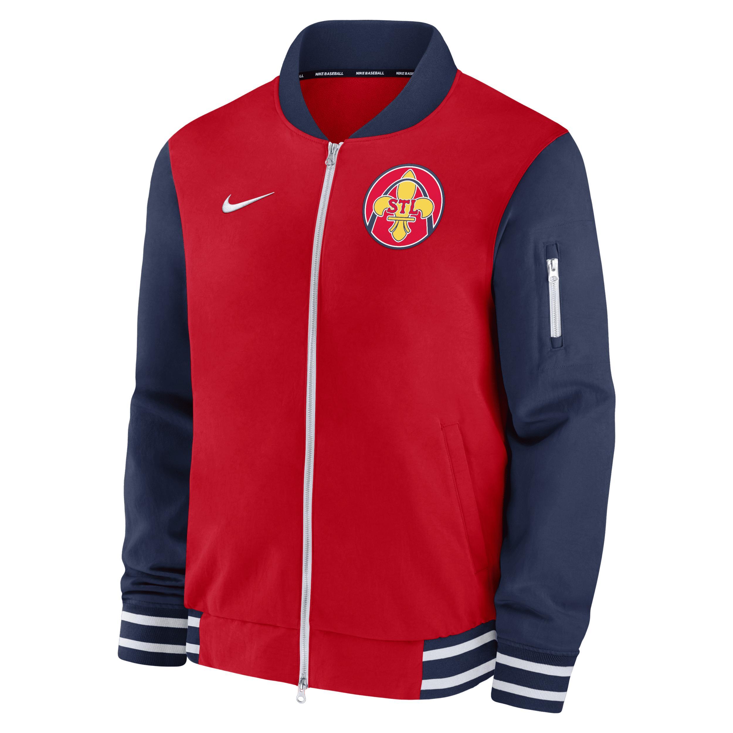 Nike Mens Red St. Louis Cardinals 2024 City Connect Authentic Collection Game Time Full-Zip Jacket Product Image