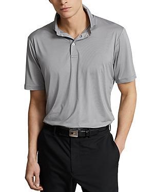 Mens Striped Short-Sleeve Polo Shirt Product Image