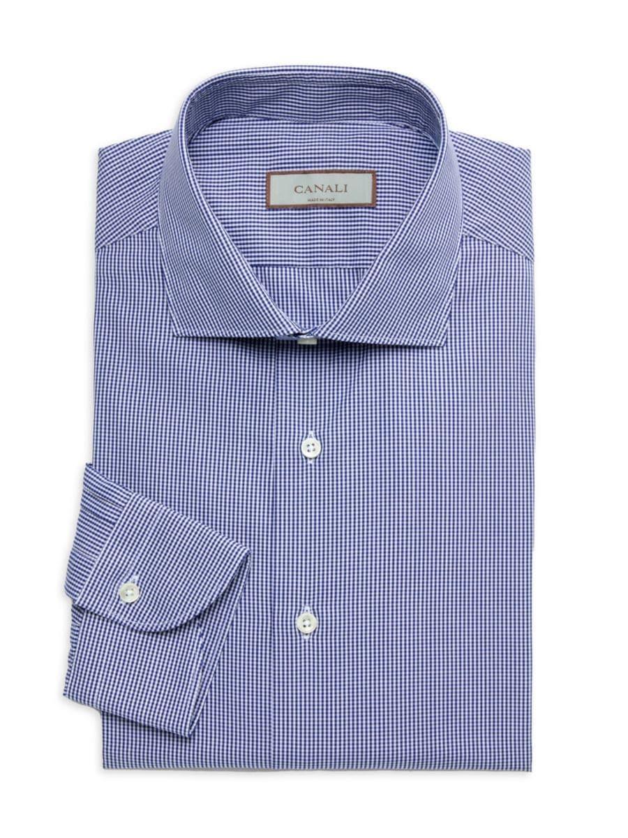 CANALI Dress Shirt In Navy Product Image