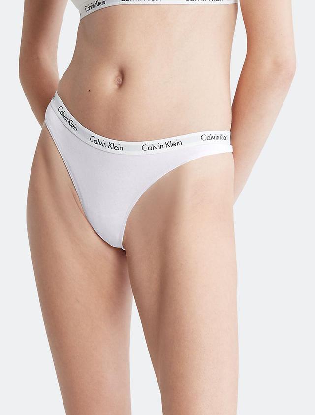 Carousel Logo Cotton Thong Product Image