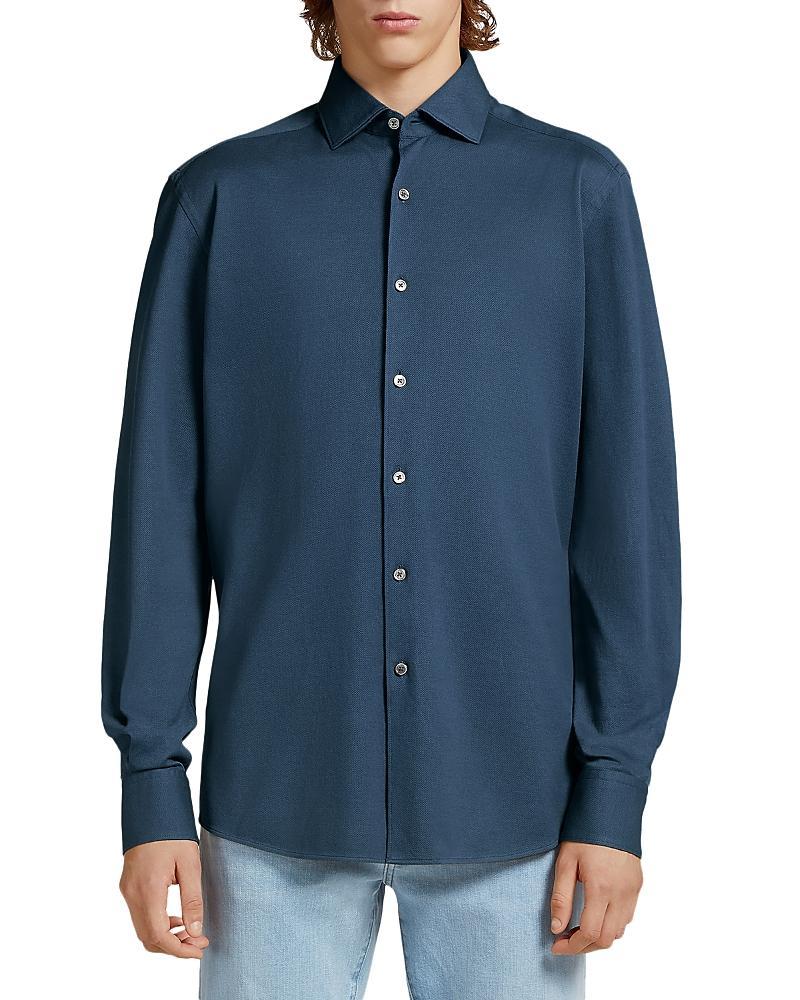 ZEGNA Cotton Button-Up Shirt Product Image