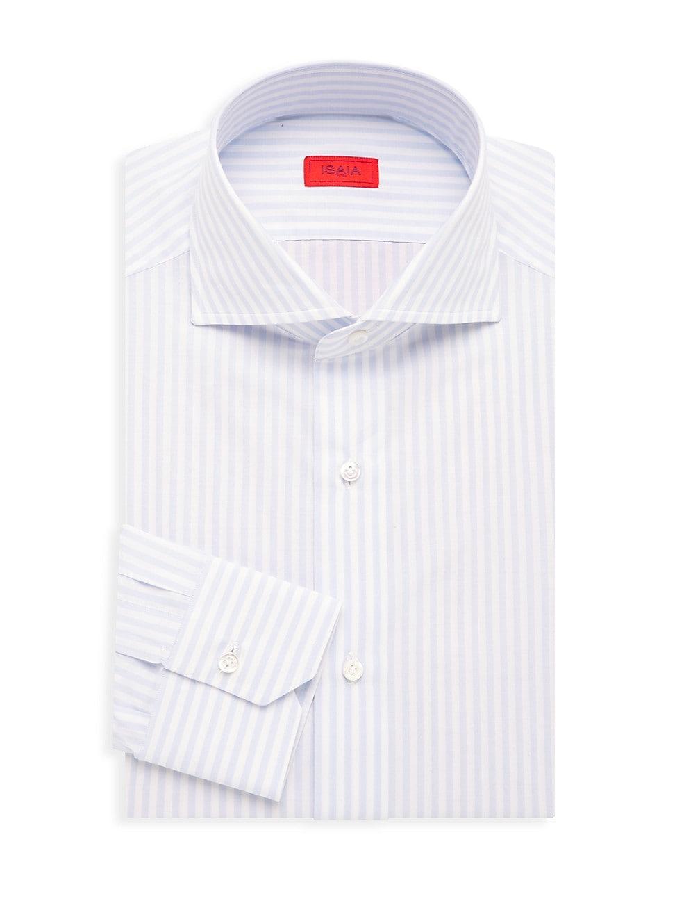 Mens Striped Cotton Shirt Product Image