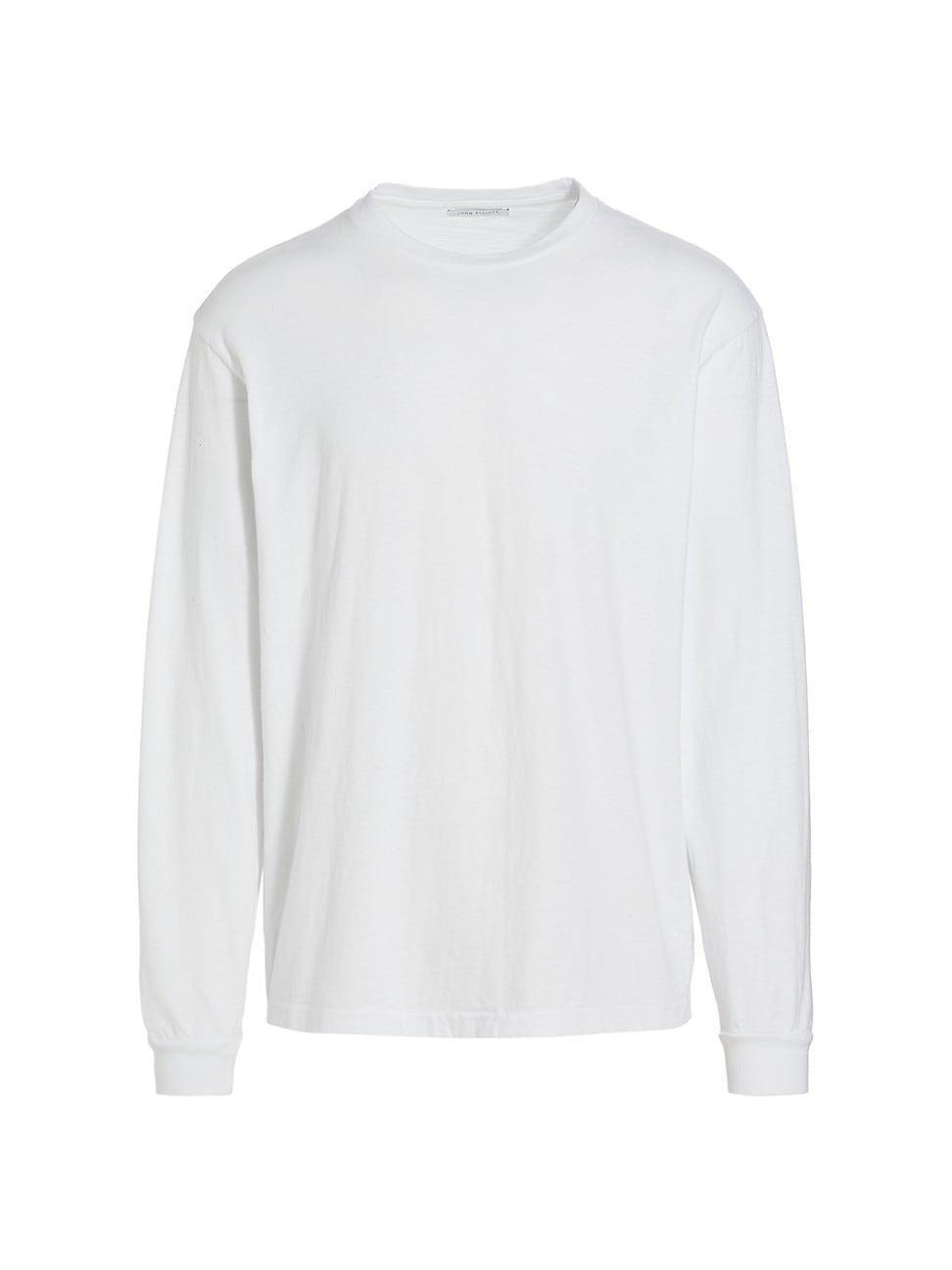 John Elliott University Long Sleeve Cotton T-Shirt Product Image