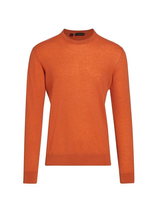 Mens COLLECTION Lightweight Cashmere Crewneck Sweater Product Image