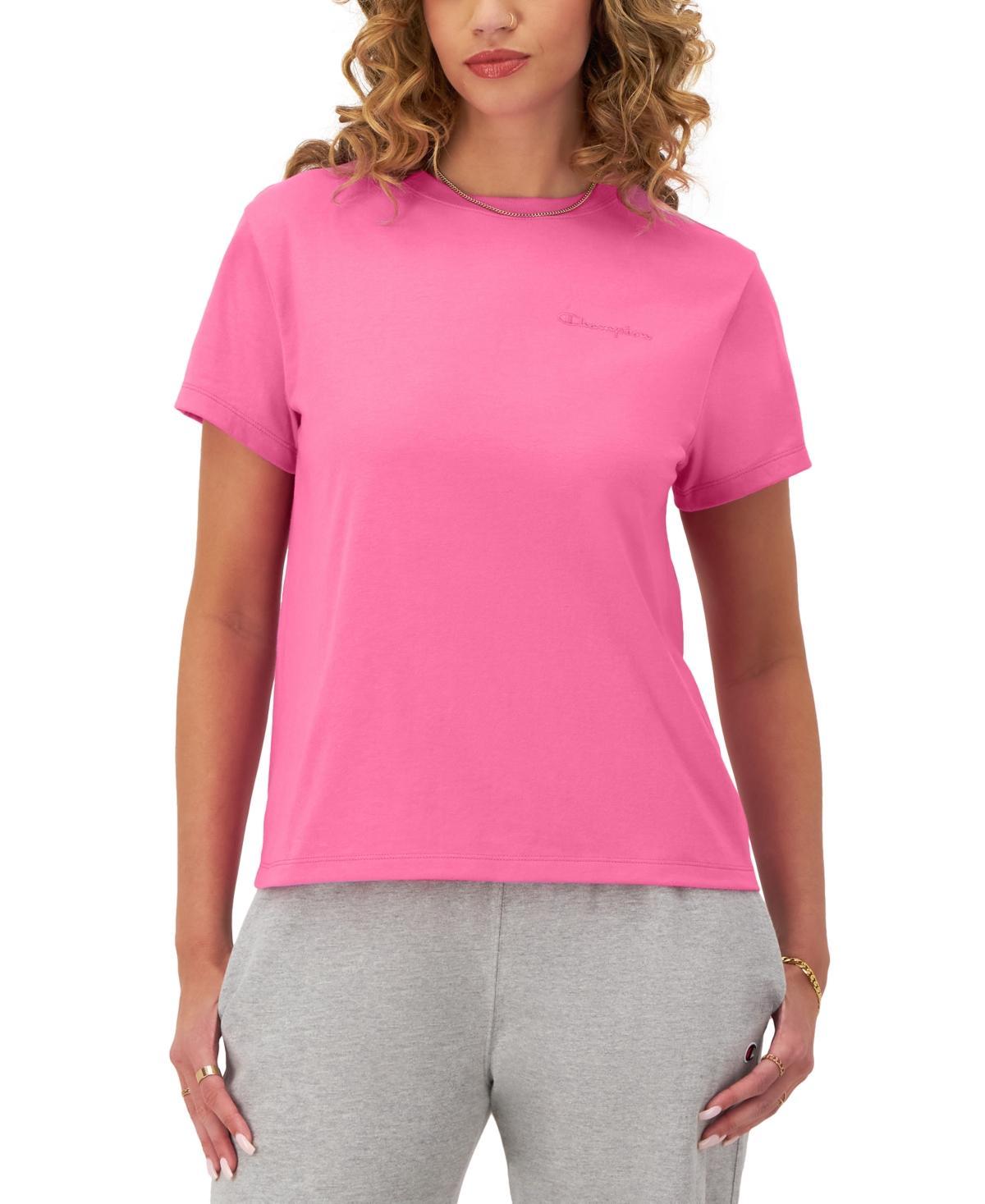 Champion: Womens The Classic Crewneck T-shirt Product Image