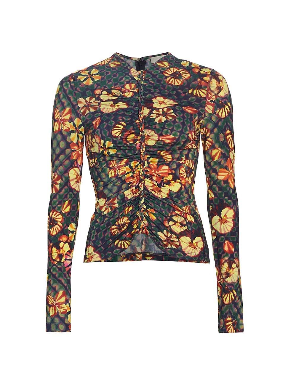 Womens Ricci Long-Sleeve Floral Top Product Image