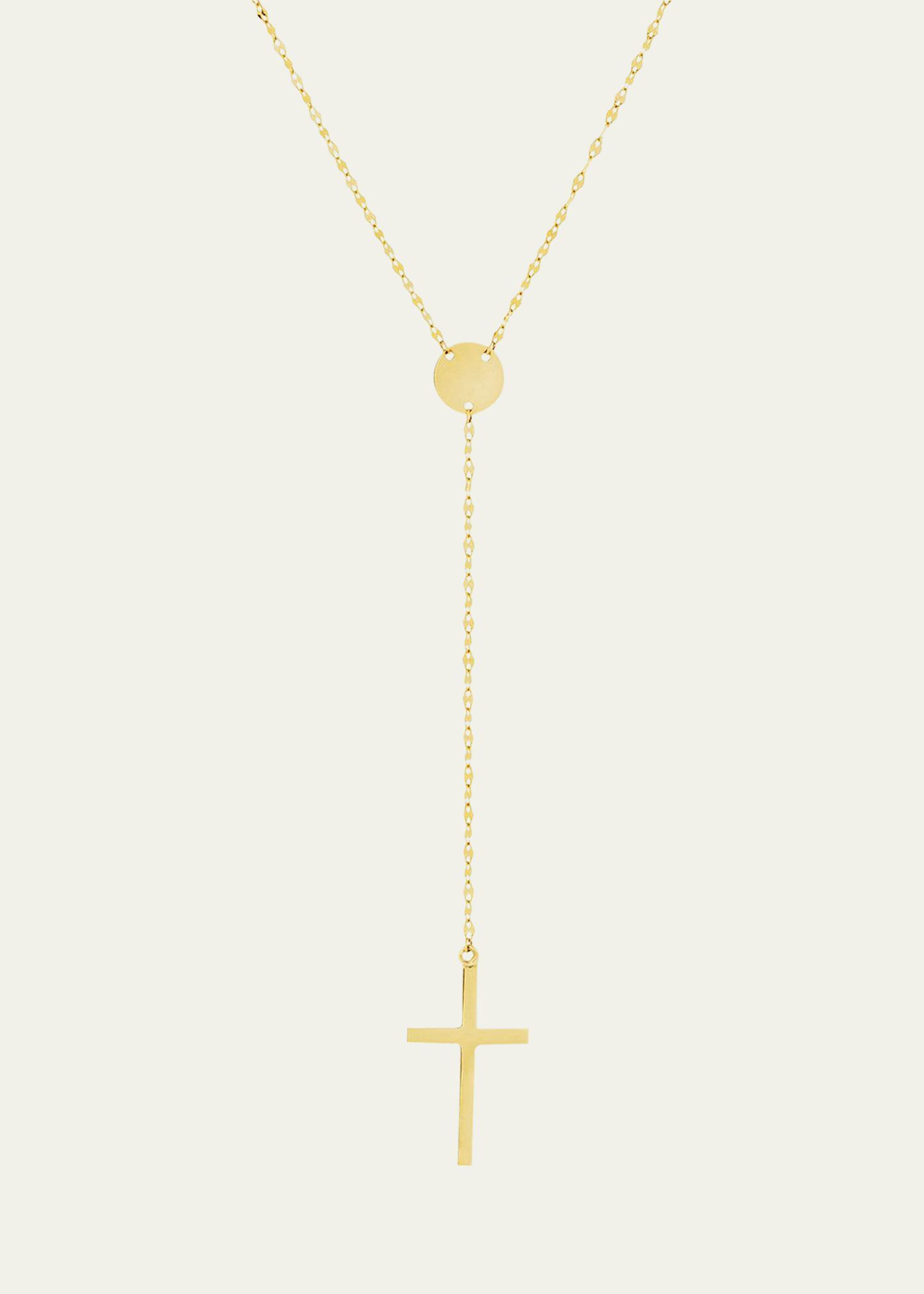 Gold Crossary Necklace Product Image