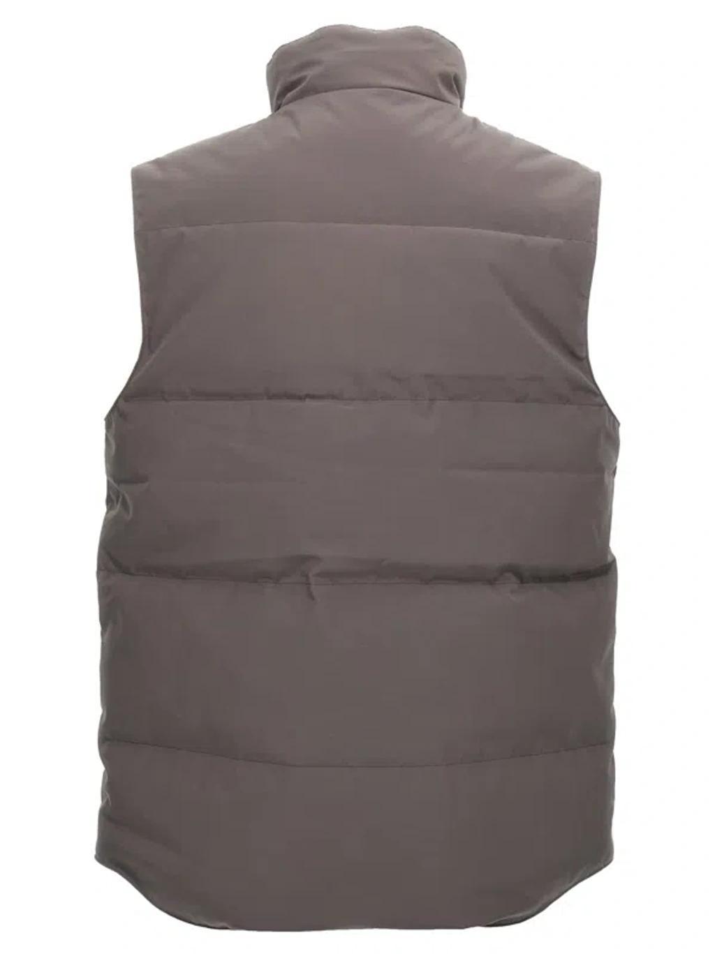 CANADA GOOSE Garson Vest Coastal Grey In Cream Product Image