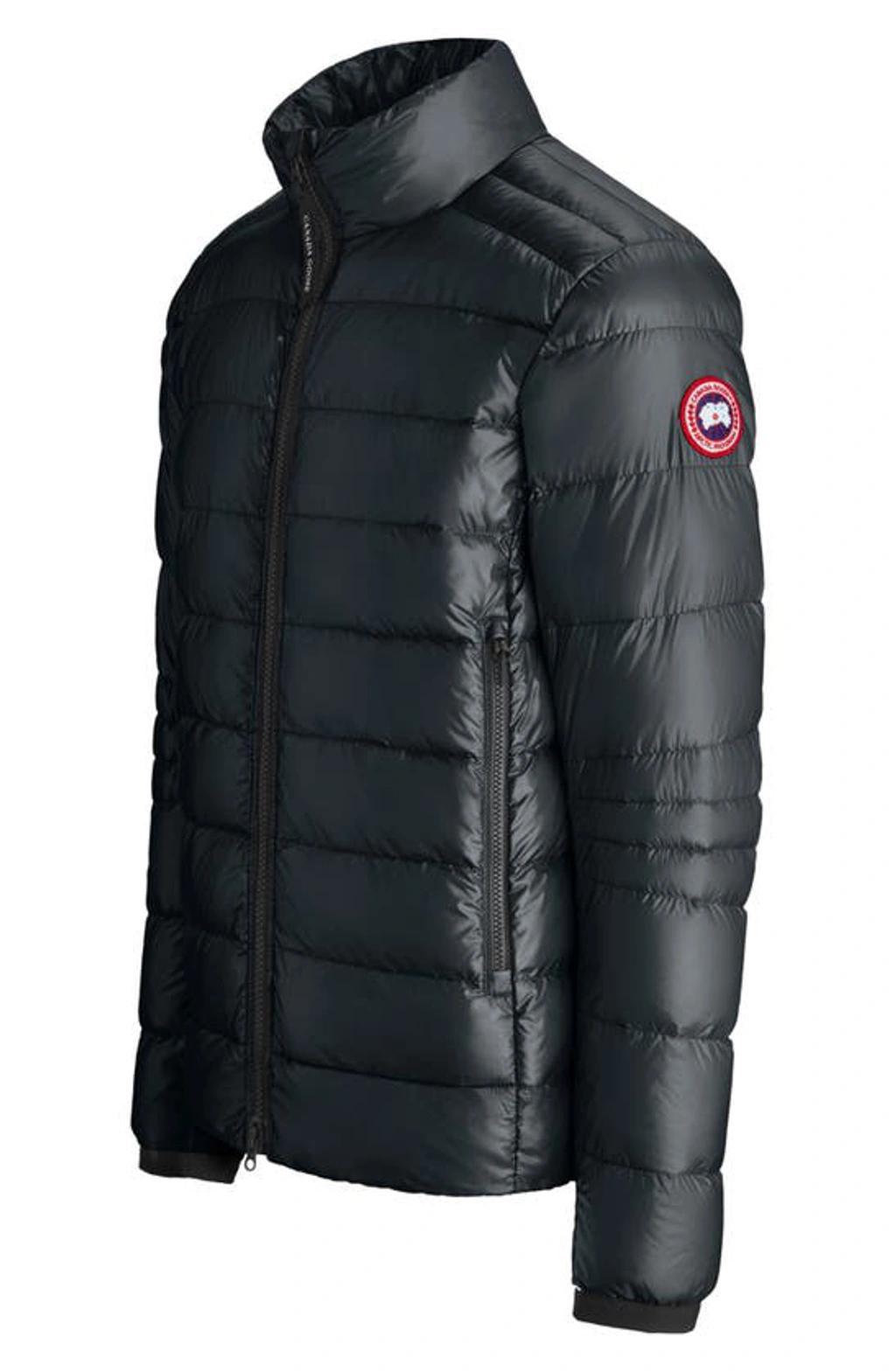 CANADA GOOSE Crofton Packable 750 Fill Power Down Hooded Jacket In Carbon Product Image