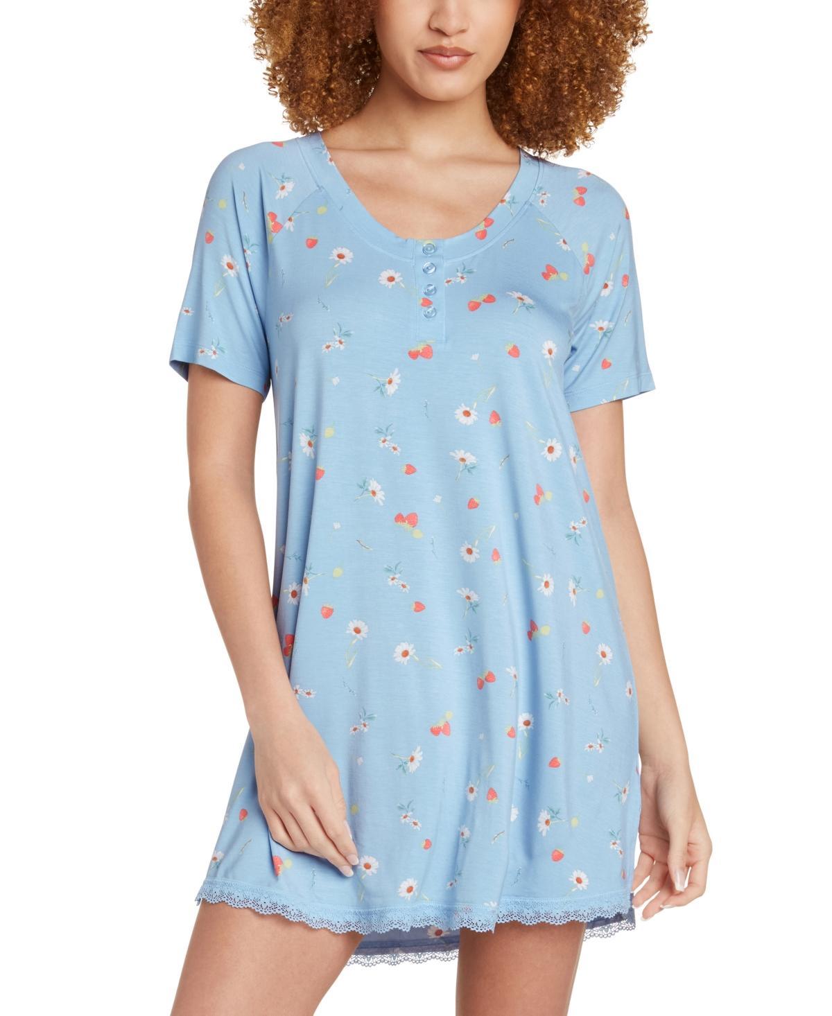 Honeydew Womens Lovely Morning Gingham Sleepshirt Product Image