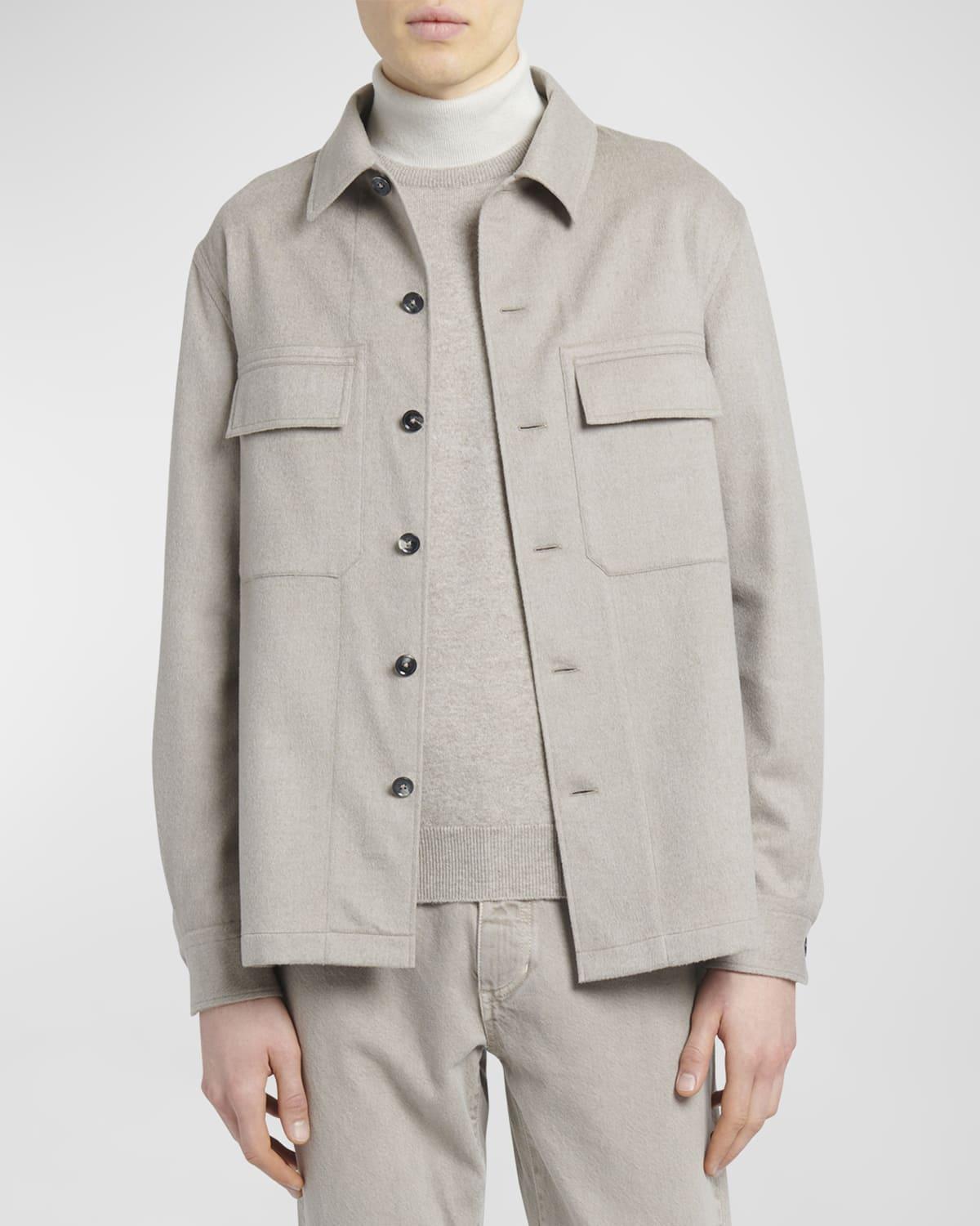 ZEGNA Oasi Cashmere Overshirt Product Image