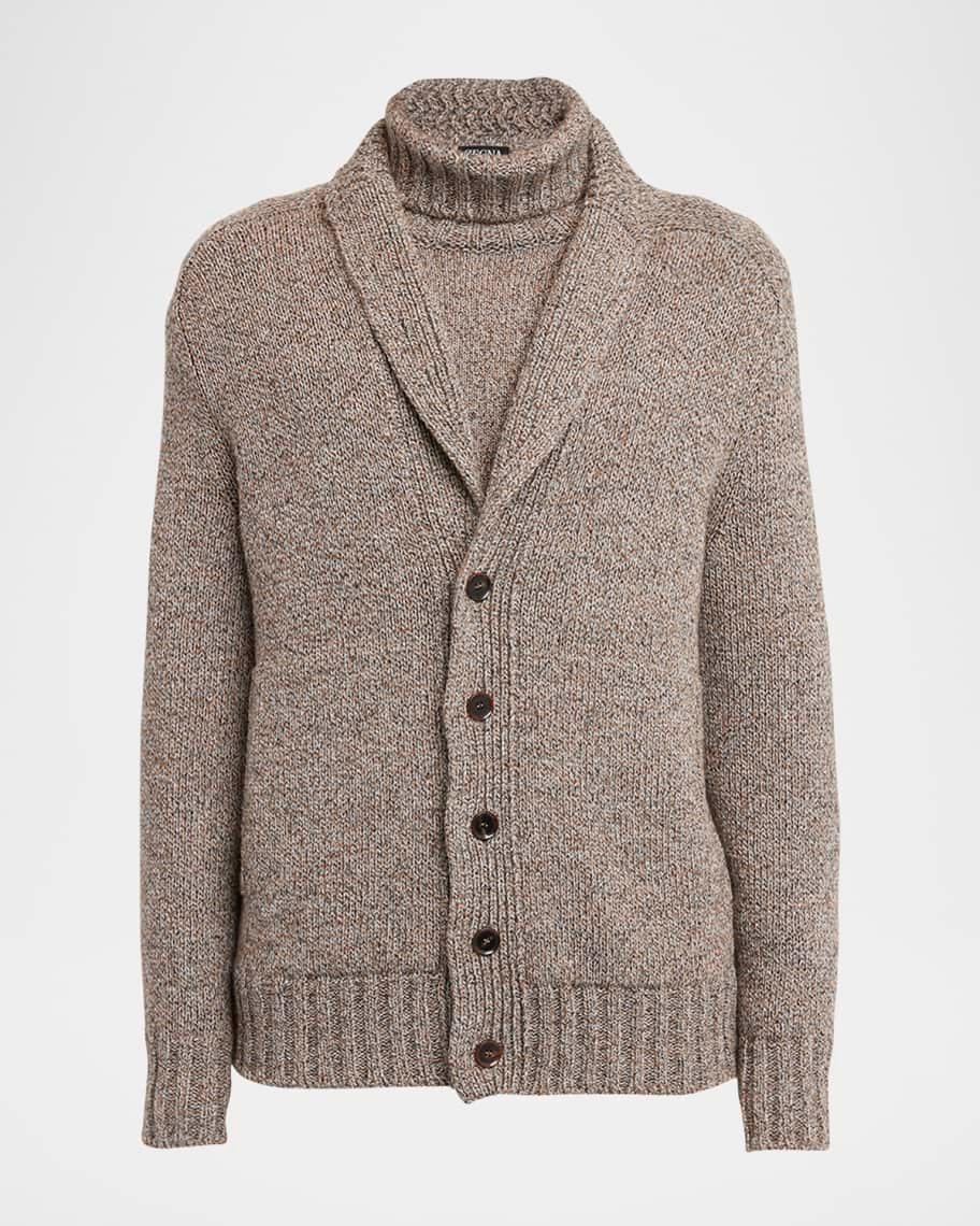 Mens Oasi Cashmere Cardigan Jacket Product Image