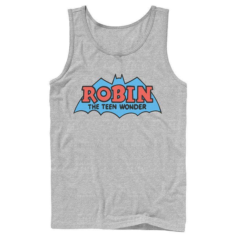 Mens DC Comics Robin The Teen Wonder Classic Logo Tank Top Product Image