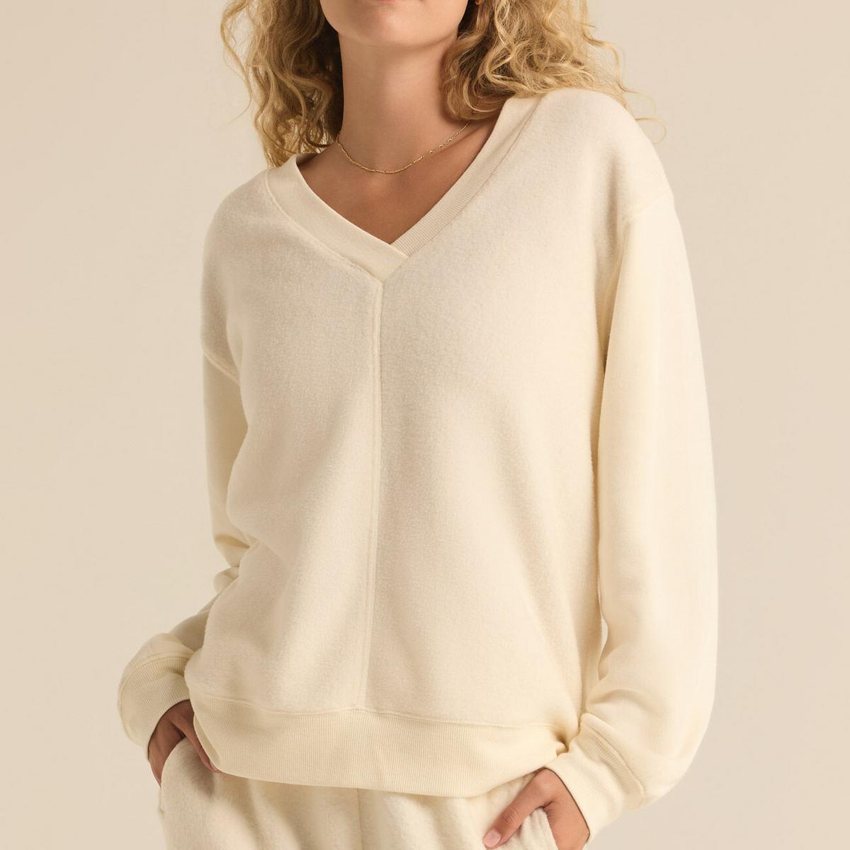 Off The Clock Cozy Sweater Product Image