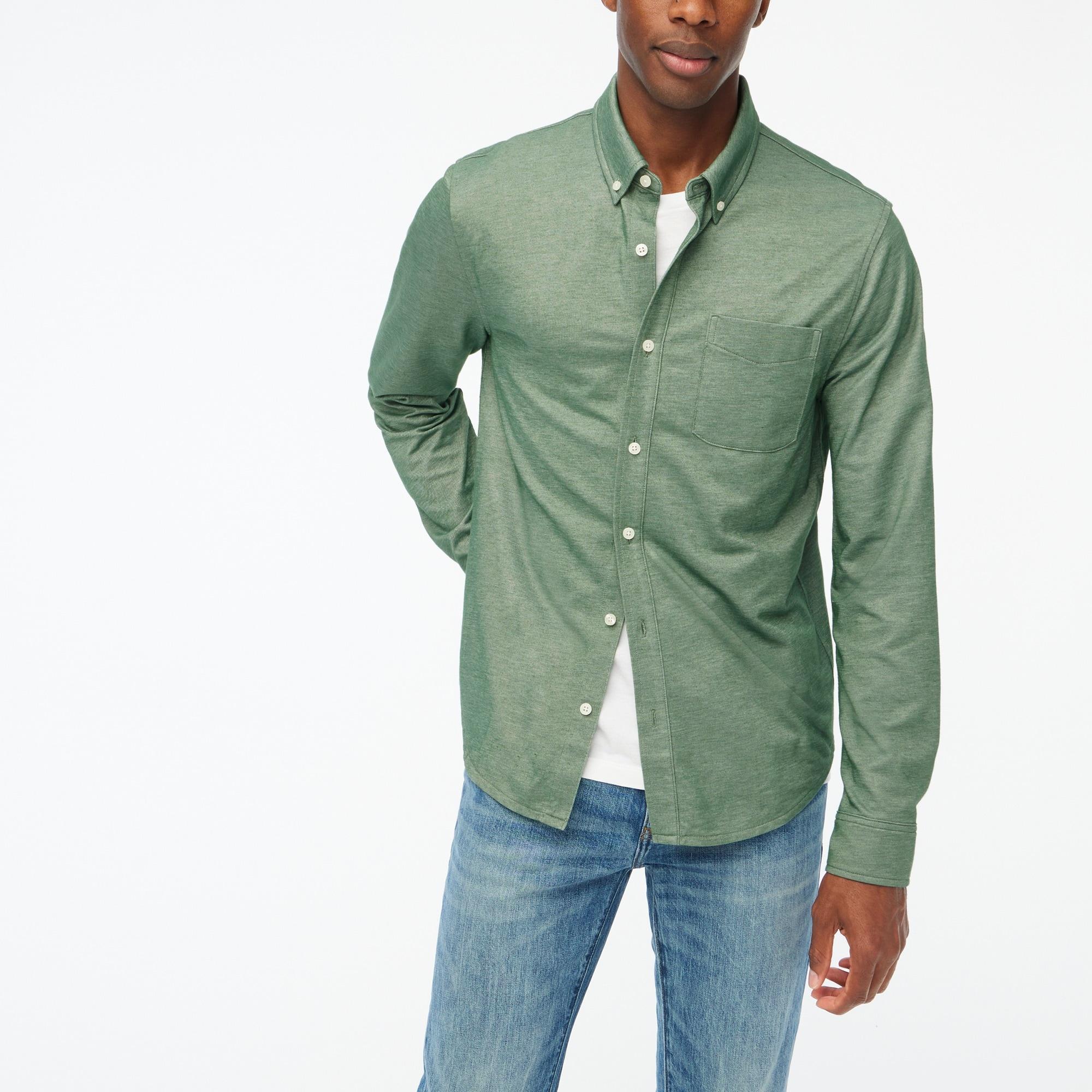 Performance knit oxford shirt Product Image