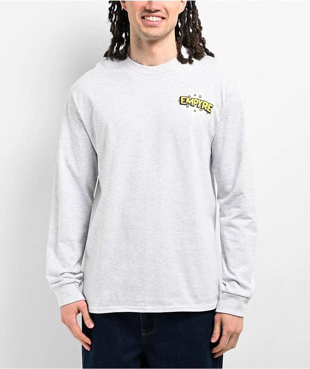 Empyre Fight Cloud Long Sleeve Grey T-Shirt Product Image