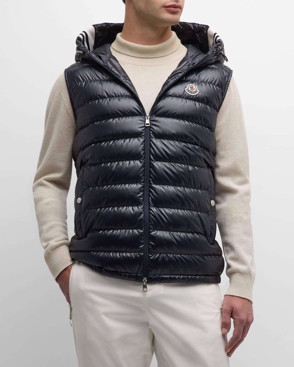 Mens Clai Hooded Down Vest Product Image