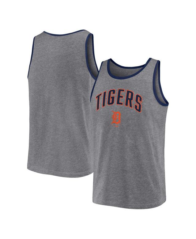 Mens Fanatics Heather Gray San Francisco Giants Primary Tank Top Product Image