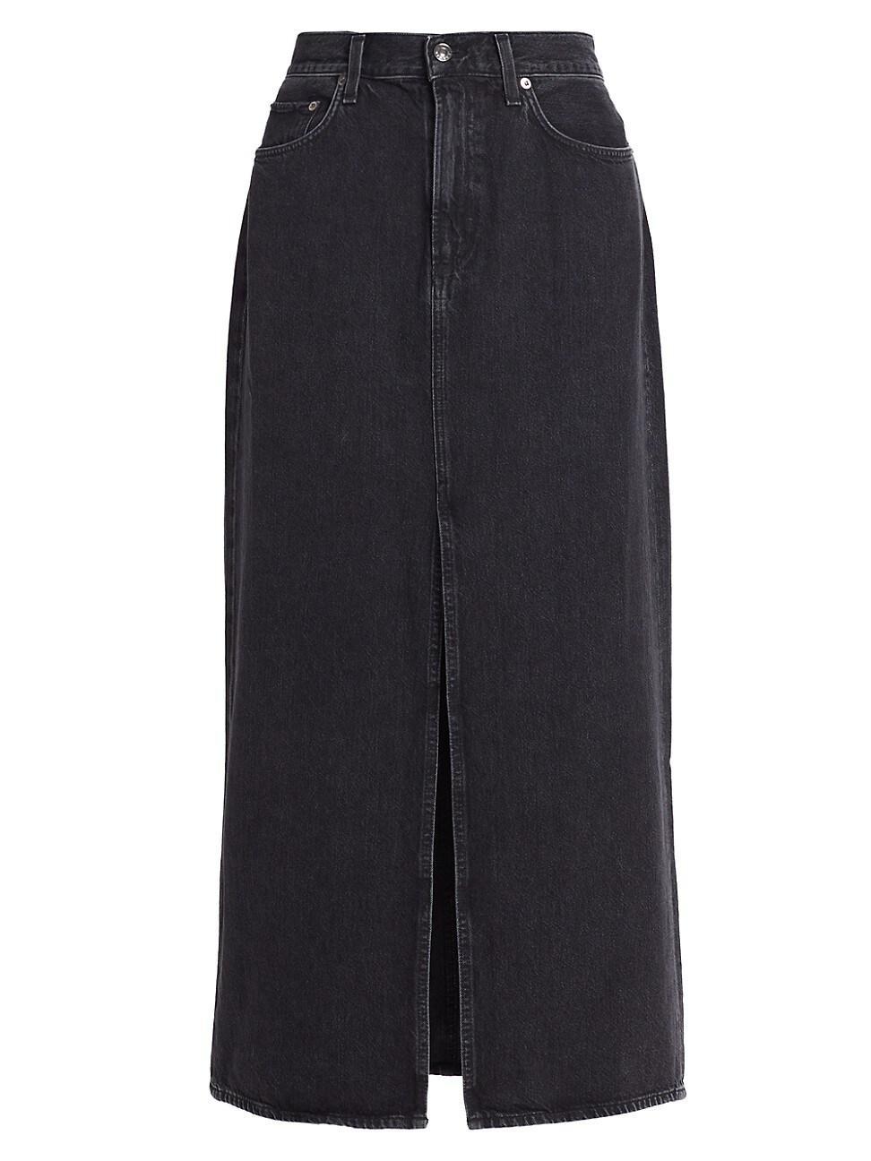 AGOLDE Leif Longline Denim Skirt product image