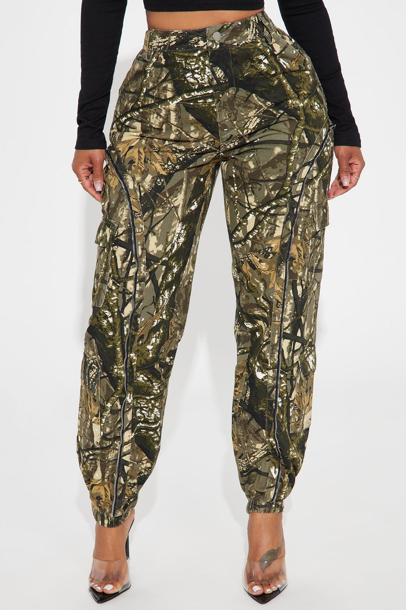 Had You Fooled Camo Jogger Pant - Olive/combo Product Image