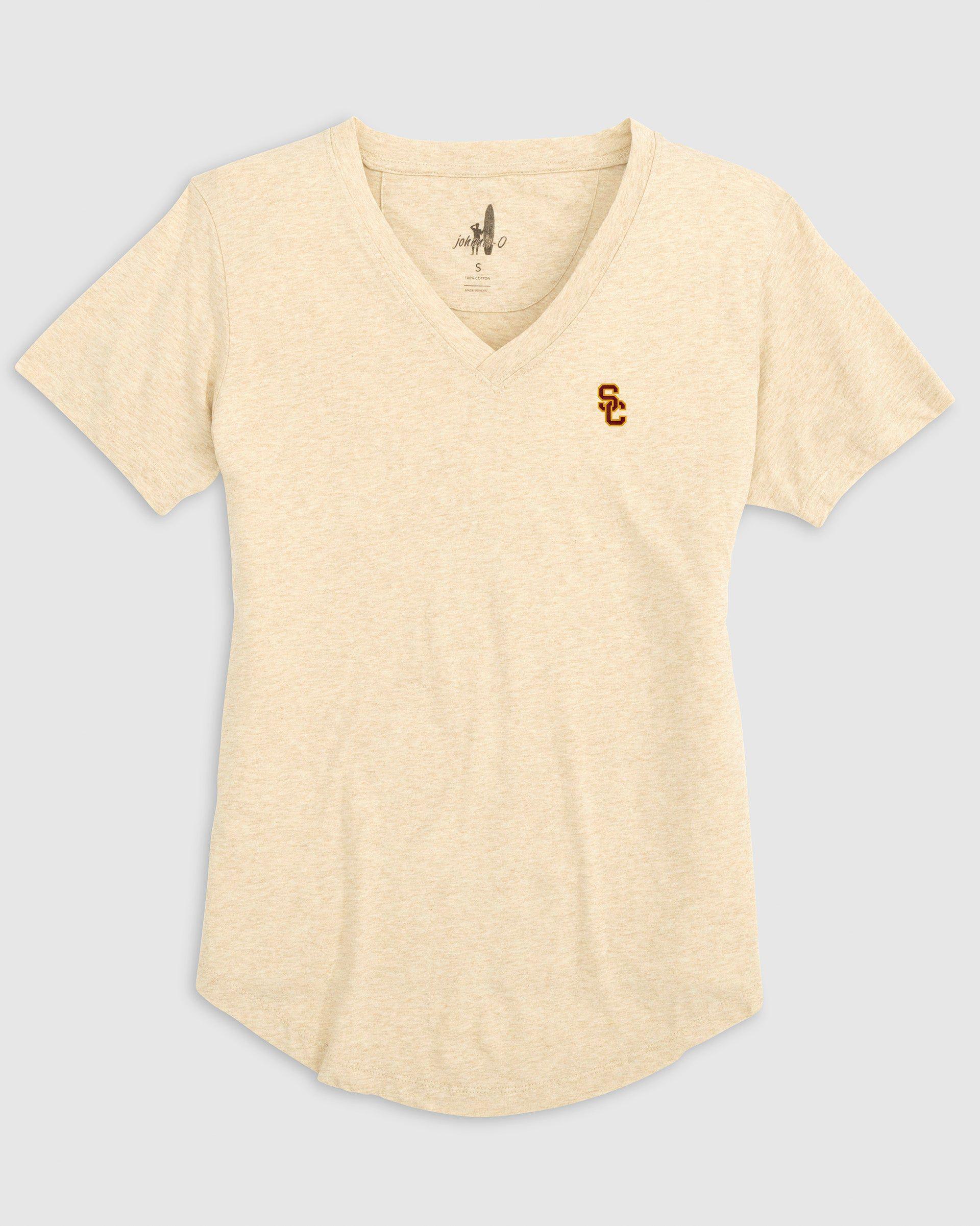 johnnie-O Womens Southern California Merediths V-Neck T-Shirt Product Image