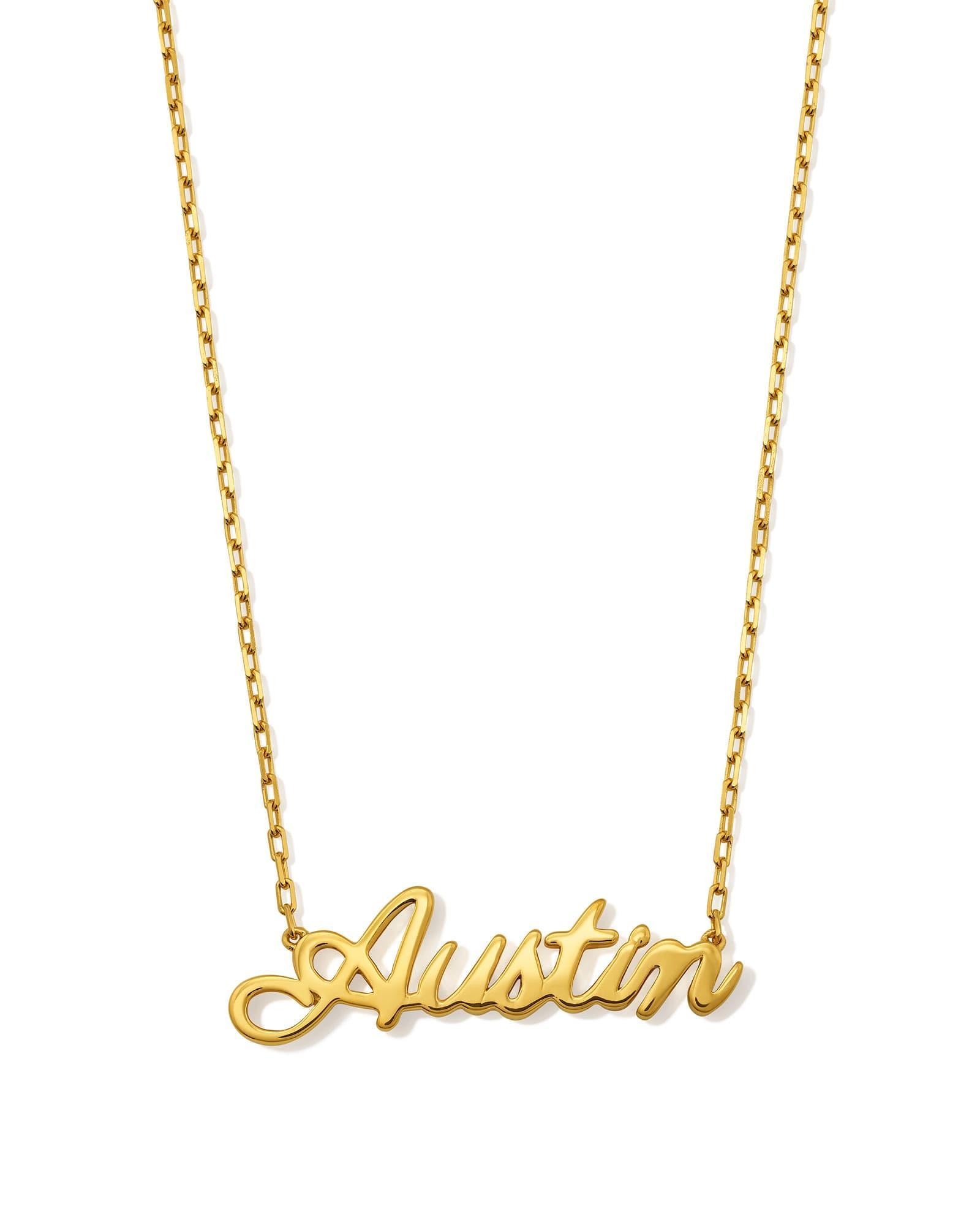 Austin Pendant Necklace in 18k Gold Vermeil Product Image