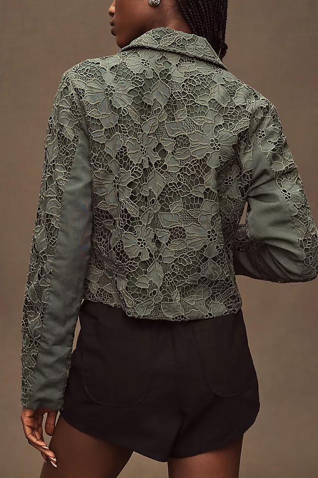 DOLAN Lace Moto Jacket Product Image